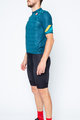 CASTELLI Kurzarm Radtrikot und Shorts - AVANTI - Blau/Schwarz