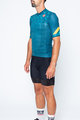 CASTELLI Kurzarm Radtrikot und Shorts - AVANTI II - Blau/Schwarz