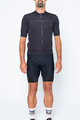 CASTELLI Kurzarm Radtrikot und Shorts - CLASSIFICA II - Schwarz