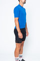 CASTELLI Kurzarm Radtrikot und Shorts - CLASSIFICA II - Blau/Schwarz