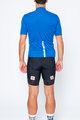 CASTELLI Kurzarm Radtrikot und Shorts - CLASSIFICA II - Blau/Schwarz