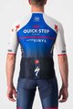 CASTELLI Kurzarm Fahrradtrikot - QUICK-STEP 2022 CLIMBER'S 3.1 - Blau/Weiß