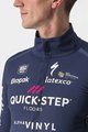 CASTELLI Fahrrad-Thermojacke - QUICK-STEP 2022 - Blau