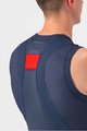 CASTELLI Lange Fahrradhose mit Trägern - QUICK-STEP 2022 - Blau