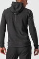CASTELLI Kapuzenpullover - MILANO FZ FLEECE - Schwarz