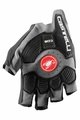 CASTELLI Fingerlose Fahrradhandschuhe - ROSSO CORSA PRO V - Grau