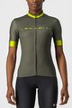 CASTELLI Kurzarm Fahrradtrikot - GRADIENT LADY - Grün