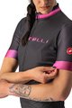 CASTELLI Kurzarm Fahrradtrikot - GRADIENT LADY - Anthrazit