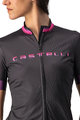 CASTELLI Kurzarm Fahrradtrikot - GRADIENT LADY - Anthrazit