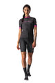 CASTELLI Kurzarm Fahrradtrikot - GRADIENT LADY - Anthrazit