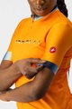 CASTELLI Kurzarm Fahrradtrikot - GRADIENT LADY - Orange