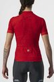 CASTELLI Kurzarm Fahrradtrikot - PROMESSA J. LADY - Rot