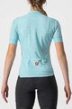 CASTELLI Kurzarm Radtrikot und Shorts - PROMESSA J. LADY - Schwarz/Hellblau