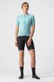 CASTELLI Kurzarm Fahrradtrikot - PROMESSA J. LADY - Hellblau