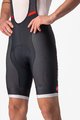 CASTELLI Kurze Fahrradhose mit Trägern - COMPETIZIONE KIT - Schwarz/Silber