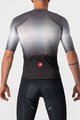 CASTELLI Kurzarm Radtrikot und Shorts - AERO RACE 6.0 - Weiß/Grau/Schwarz