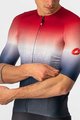 CASTELLI Kurzarm Fahrradtrikot - AERO RACE 6.0 - Rot/Weiß/Blau