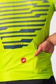 CASTELLI Kurzarm Fahrradtrikot - CLIMBER'S 3.0 - Blau/Gelb