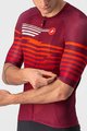 CASTELLI Kurzarm Fahrradtrikot - CLIMBER'S 3.0 - Rot/bordeaux