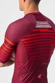 CASTELLI Kurzarm Fahrradtrikot - CLIMBER'S 3.0 - Rot/bordeaux