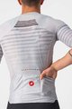 CASTELLI Kurzarm Fahrradtrikot - CLIMBER'S 3.0 - Silber/Grau