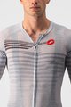 CASTELLI Kurzarm Fahrradtrikot - CLIMBER'S 3.0 - Silber/Grau