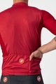 CASTELLI Kurzarm Fahrradtrikot - BAGARRE  - Rot