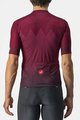 CASTELLI Kurzarm Radtrikot und Shorts - A TUTTA - Schwarz/bordeaux