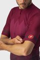 CASTELLI Kurzarm Fahrradtrikot - A TUTTA - bordeaux