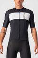 CASTELLI Kurzarm Fahrradtrikot - PROLOGO VII - Schwarz/Beige/Grau