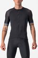 CASTELLI Kurzarm Radtrikot und Shorts - ENTRATA VI - Blau/Schwarz/Orange