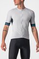 CASTELLI Kurzarm Radtrikot und Shorts - ENTRATA VI - Schwarz/Grau