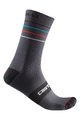 CASTELLI Klassische Fahrradsocken - ENDURANCE 15 - Grau