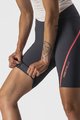 CASTELLI Fahrradshorts ohne Träger - VELOCISSIMA 3 LADY - Grau/Silber/Rosa