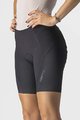 CASTELLI Fahrradshorts ohne Träger - VELOCISSIMA 3 LADY - Schwarz