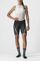 CASTELLI Fahrradshorts ohne Träger - VELOCISSIMA 3 LADY - Schwarz/Hellblau