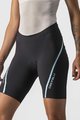 CASTELLI Fahrradshorts ohne Träger - VELOCISSIMA 3 LADY - Schwarz/Hellblau