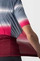 CASTELLI Kurzarm Fahrradtrikot - DOLCE LADY - bordeaux/Blau