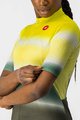 CASTELLI Kurzarm Fahrradtrikot - DOLCE LADY - Grün/Gelb