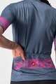 CASTELLI Kurzarm Fahrradtrikot - FENICE LADY - Blau/Rosa