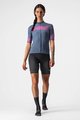 CASTELLI Kurzarm Fahrradtrikot - FENICE LADY - Blau/Rosa