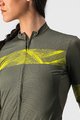 CASTELLI Kurzarm Fahrradtrikot - FENICE LADY - Gelb/Grün