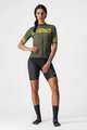 CASTELLI Kurzarm Fahrradtrikot - FENICE LADY - Gelb/Grün