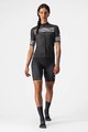 CASTELLI Kurzarm Fahrradtrikot - FENICE LADY - Weiß/Schwarz