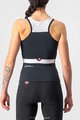 CASTELLI Ärmelloses Fahrradtrikot - SOLARIS LADY - Schwarz/Weiß