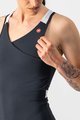 CASTELLI Ärmelloses Fahrradtrikot - SOLARIS LADY - Schwarz/Weiß