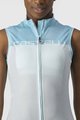 CASTELLI Ärmelloses Fahrradtrikot - VELOCISSIMA LADY - Blau