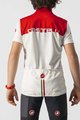 CASTELLI Kurzarm Fahrradtrikot - NEO PROLOGO KIDS - Rot/Weiß