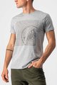 CASTELLI Kurzarm Fahrrad-Shirt - SCORPION TEE - Grau