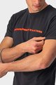 CASTELLI Kurzarm Fahrrad-Shirt - VENTAGLIO TEE - Schwarz